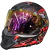 CASCO MOTO INTEGRALE MPH BLADE E22.06 GRAFICA DEMONE OPACO PINLOCK