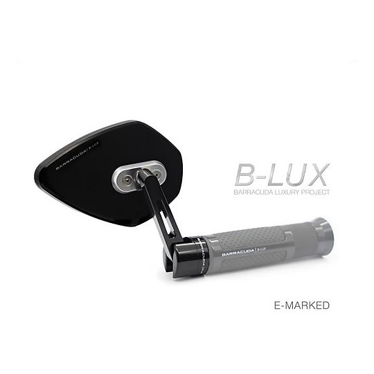 Specchietti Retrovisori Omologati Barracuda SKIN-X BAR END B-LUX