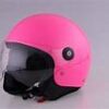 CASCO JET JFM ECE 22.06 ROSA LUCIDO MODELO 900GR VISIERA
