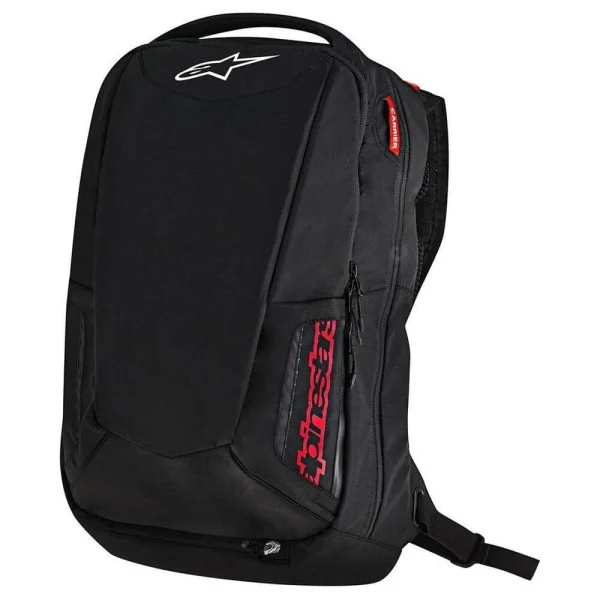Zaino Moto Alpinestars CITY HUNTER Nero Rosso