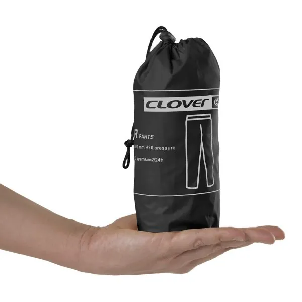 Pantalone Antipioggia Moto Clover Rainblaster Wp Pant - Nero