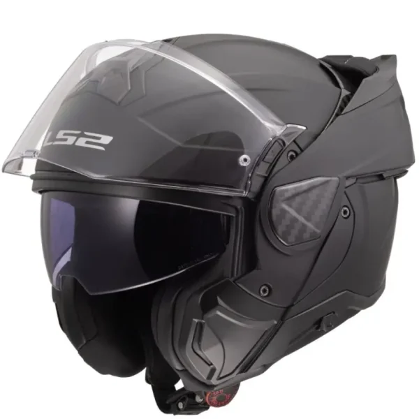 Casco Modulare Reversibile Ls2 FF910 Advant II Nero Opaco