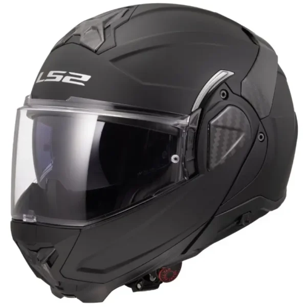Casco Modulare Reversibile Ls2 FF910 Advant II Nero Opaco