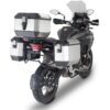 Bauletto Monokey Moto Kappa KMS44A K'MISSION Alluminio - 44 Litri