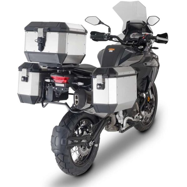 Bauletto Monokey Moto Kappa KMS44A K'MISSION Alluminio - 44 Litri