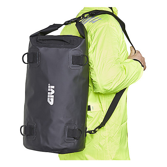 Borsa Rullo da Sella o Portapacchi GIVI EA114 Nero Impermeabile