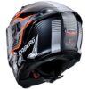 Casco Moto Integrale Caberg AVALON X GURKHA Nero Grigio Arancio Fluo