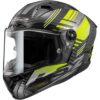 Casco Moto Integrale In Carbonio Ls2 FF805 THUNDER C VOLT Nero Giallo Fluo Lucido -06