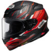 Casco Moto integrale Shoei NXR2 Capriccio TC-1 Nero Rosso Opaco