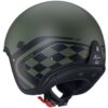 Casco Moto Jet Caberg FREERIDE X DAYTONA Opaco MILITARY Verde Nero Silver