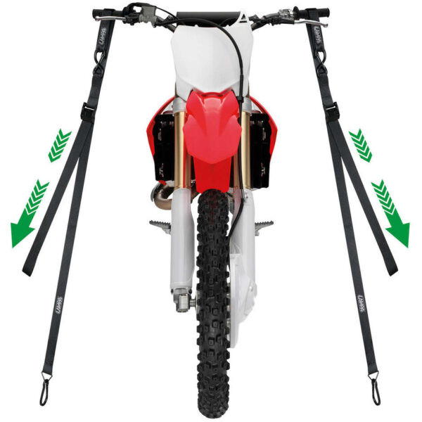 Coppia Nastri Tensori Moto Lampa 90584 Kraken Pull-Down