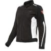 Giacca Moto Donna Dainese HYDRAFLUX 2 AIR LADY D-DRY Nero/Bianco