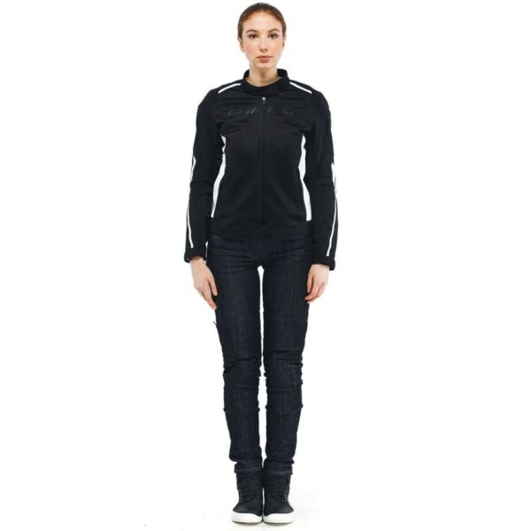 Giacca Moto Donna Dainese HYDRAFLUX 2 AIR LADY D-DRY Nero/Bianco
