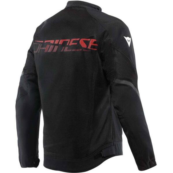 Giubbotto Moto Dainese HEROSPHERE Diamante Nero Rosso