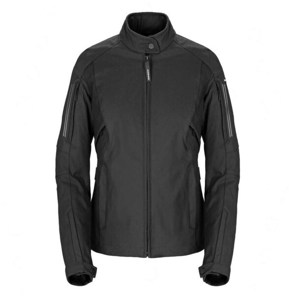 Giubbotto Moto Donna Tessuto Spidi STRETCH LADY Nero
