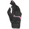 Guanti Moto in tessuto Gms JET CITY Nero Rosa