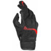 Guanti Moto in tessuto Gms JET CITY Nero Rosso