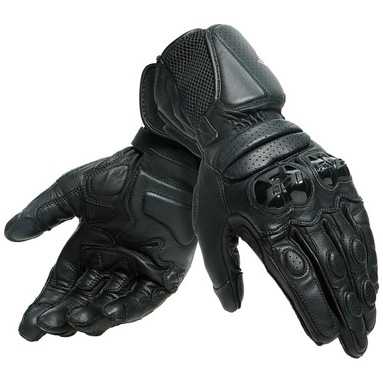 Guanti Moto Sportivi in Pelle Dainese IMPETO Nero