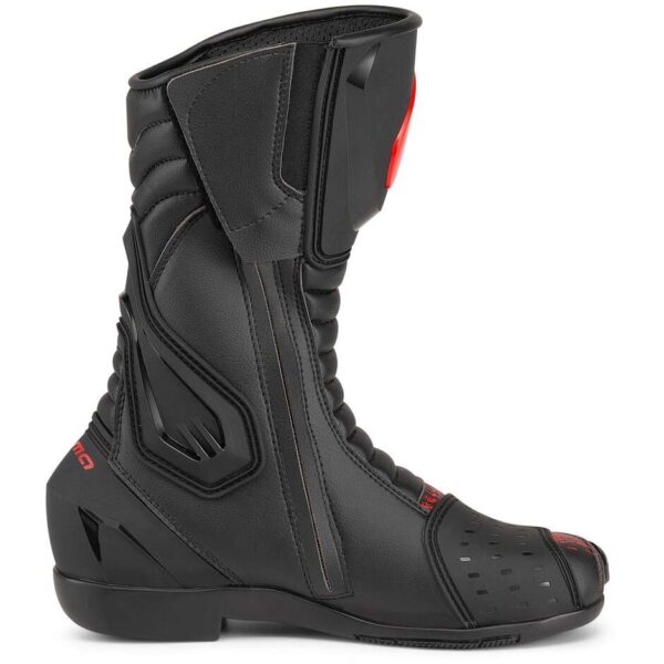 Stivali Moto Spotivi Forma FRECCIA EVO Nero Rosso