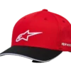 Cappellino Moto Alpinestars Cappello Rostrum ROSSO NERO