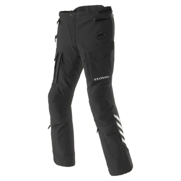 Pantaloni Moto Uomo Clover Adv Nero