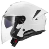 Casco Moto LS2 OF618 Verso 2 Solid Bianco