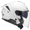 Casco Moto LS2 OF618 Verso 2 Solid Bianco
