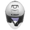 Casco Moto LS2 OF618 Verso 2 Solid Bianco