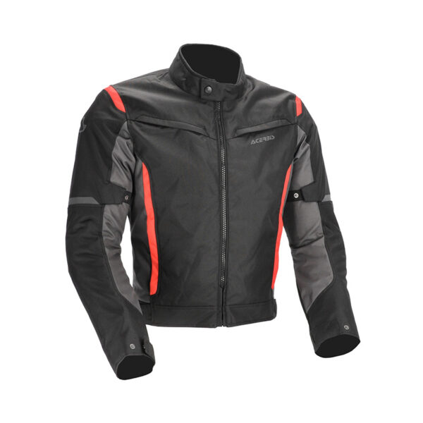 Giacca Moto Acerbis CE X-Mat 2.0 Nero Rosso