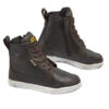 Scarpe Moto Moore  Marrone WP Con Cerniera Laterale