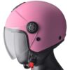 Casco Moto Jet Doppia Visiera Gms Gelato Fragola