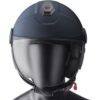 Casco Moto Jet Doppia Visiera Gms Gelato Mora