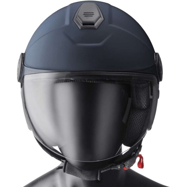 Casco Moto Jet Doppia Visiera Gms Gelato Mora