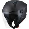 Casco Moto Jet KYT D-CITY PLAIN Opaco Gun Metal