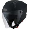 Casco Moto Jet KYT D-CITY PLAIN Opaco Nero