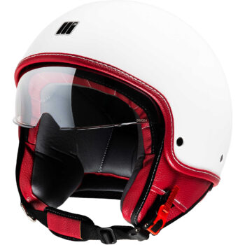 Casco Moto Jet Motocubo BEETLE - Bianco - White