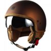 Casco Moto Jet Motocubo BEETLE - TOBACCO