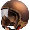 Casco Moto Jet Motocubo BEETLE - TOBACCO