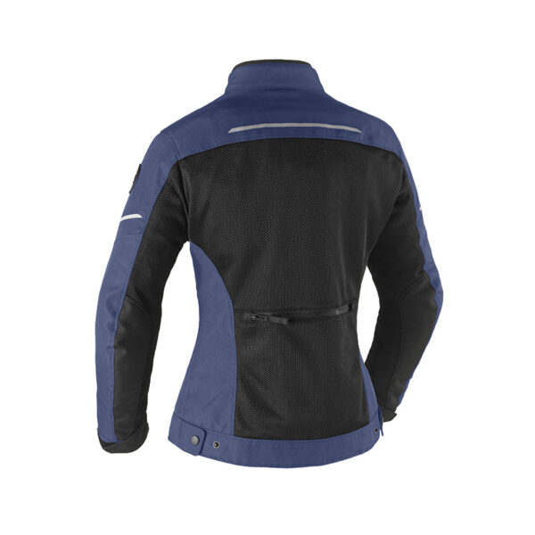 Giacca Moto Donna Clover Netstyle 3 Wp Blu Navy