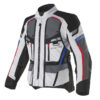 Giacca Moto Clover Rally Pro-WP Grigio
