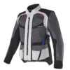 Giacca Moto Clover Rally Pro-WP Grigio