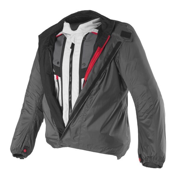 Giacca Moto Clover Rally Pro-WP Grigio
