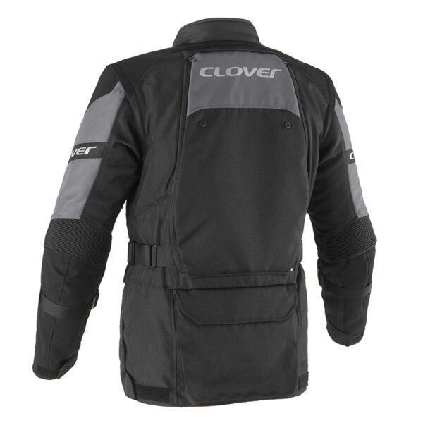 Giacca Moto Clover Rally-Pro WP Nero
