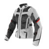 Giacca Moto Donna Clover Ventouring 4 Wp Grigio
