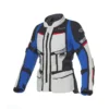 Giacca Moto Clover GTS-5 WP LADY Grigio Blu