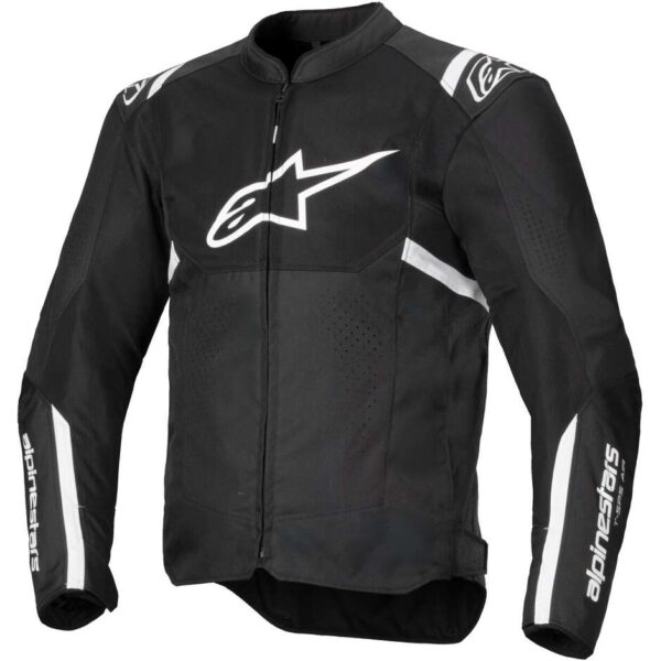Giubbotto Moto Estivo Alpinestars T-SPS AIR V2 Nero/Bianco