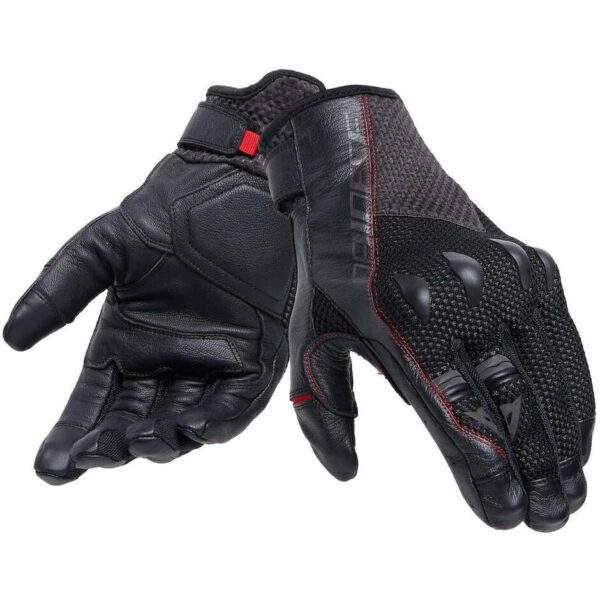 Guanti Moto Estivi Dainese KARAKUM ERGO-TEK NERO