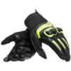 Guanti Moto Estivi in Pelle Dainese MIG 3 Nero Giallo Fluo