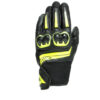 Guanti Moto Estivi in Pelle Dainese MIG 3 Nero Giallo Fluo