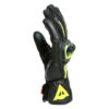 Guanti Moto Estivi in Pelle Dainese MIG 3 Nero Giallo Fluo
